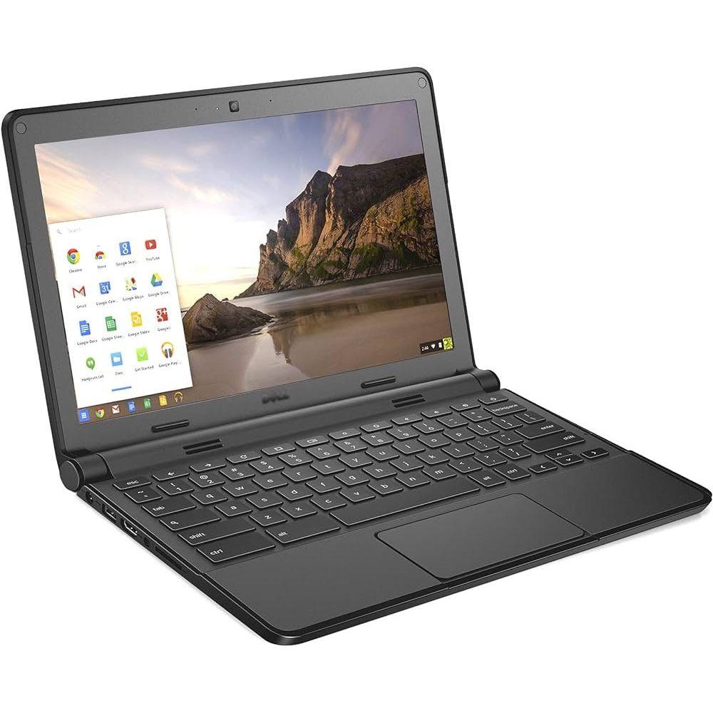 Dell Chromebook P22 XDGJH - CRM3120-333BLK, 11.6", Intel Celeron N2840 2.16GHz, 4GB RAM, 16GB SSD, Chromebook OS