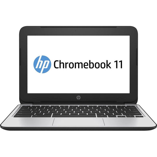 HP Chromebook 11 G4 11.6 Inch Laptop Intel N2840 Dual-Core, 2GB RAM, 16GB Flash SSD, Chrome OS , Black Renewed