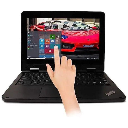 Lenovo ThinkPad 11E Renewed Business Laptop | Intel Celeron CPU | 4GB RAM | 128GB SSD | 11.6 inch Display | Windows 10 Professional | RENEWED✔️