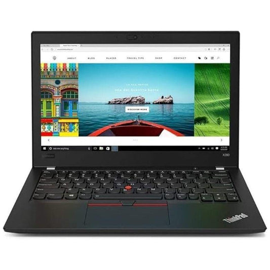 Lenovo ThinkPad X280 Renewed Business Laptop | intel Core i5-8th Gen. CPU | 8GB RAM | 256GB SSD | 12.5 inch Touchscreen | Windows 10 Pro. | RENEWED